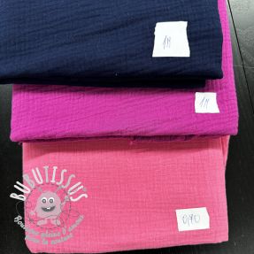 Paquet de tissus double gaze de coton ORGANIC 592