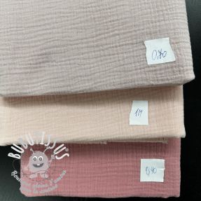 Paquet de tissus double gaze de coton ORGANIC 582
