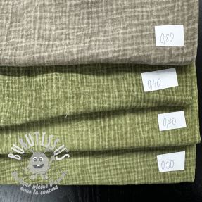 Paquet de tissus – double gaze de coton 2225