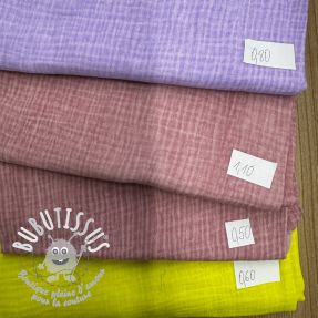 Paquet de tissus – double gaze de coton 2247