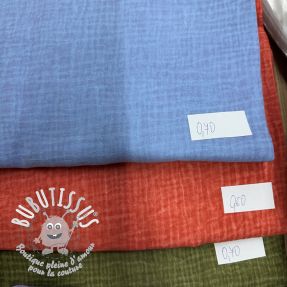 Paquet de tissus – double gaze de coton 2248