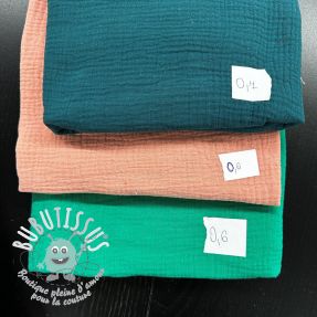 Paquet de tissus – double gaze de coton 2252