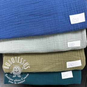 Paquet de tissus – double gaze de coton 2264