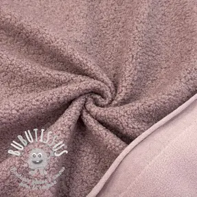 Fleece TEDDY DOUBLE SIDED blush