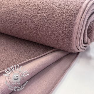 Fleece TEDDY DOUBLE SIDED blush