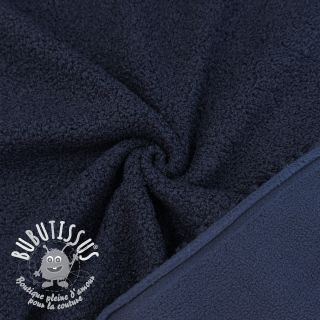 Fleece TEDDY DOUBLE SIDED navy