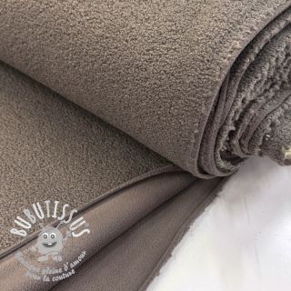 Fleece TEDDY DOUBLE SIDED taupe