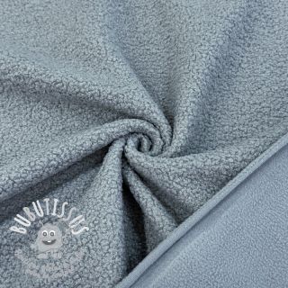 Fleece TEDDY DOUBLE SIDED pale turquoise