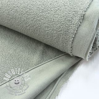 Fleece TEDDY DOUBLE SIDED old green