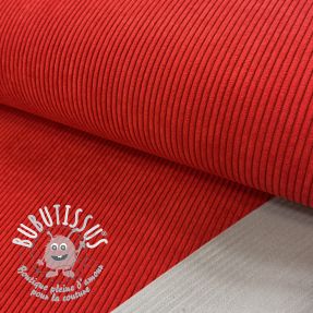 Tissu velours cotelé HUGGY homard