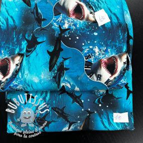 Paquet de tissus jersey digital print 2156