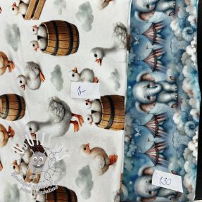 Paquet de tissus jersey digital print 2167