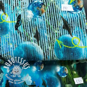 Paquet de tissus jersey digital print 2116