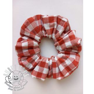 Tissu coton Check terra