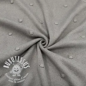 Svetrovina BIG KNIT DOT grey