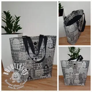 Tissu déco GOBELIN PREMIUM City canal house