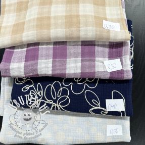 Paquet de tissus – double gaze de coton 2313