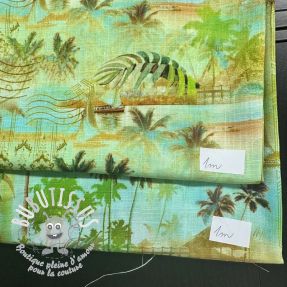 Paquet de tissus lin viscose 135