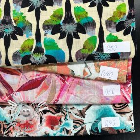 Paquet de tissus lin viscose 137