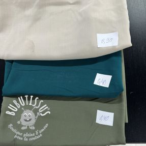 Paquet de tissus viscose 615