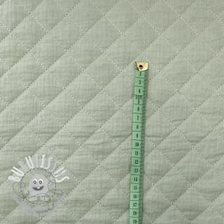 Tissu double gaze/mousseline QUILT nile