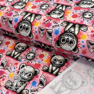 Sweat Big eyes design C digital print