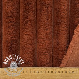 Fourrure Barracuda terracotta
