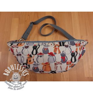 Tissu déco Linenlook Cat Dress Up