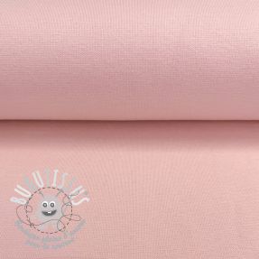 Bord-côte lisse rose 70