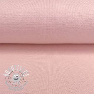 Bord-côte lisse rose 70