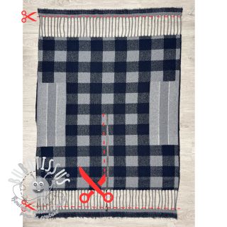 Poncho PRATO boiled wool design G