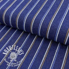 JEANS DENIM Stripes indigo