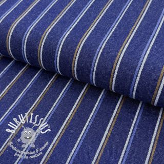 JEANS DENIM Stripes indigo