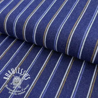 JEANS DENIM Stripes indigo
