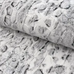 Fourrure Animal skin black