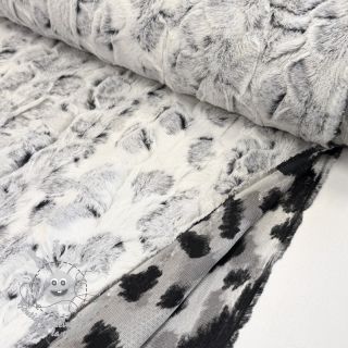 Fourrure Animal skin black