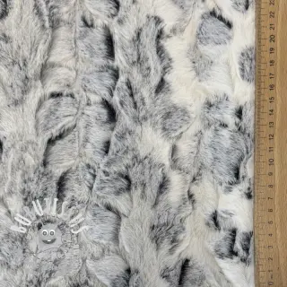 Fourrure Animal skin black