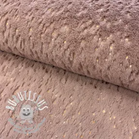 Fourrure FOIL dark rose