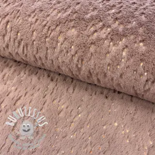 Fourrure FOIL dark rose