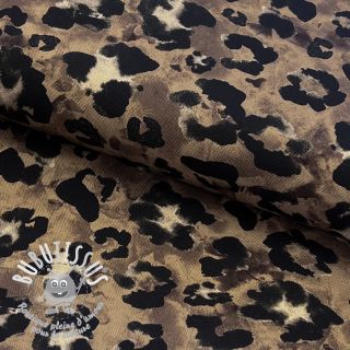 Tissu déco Animal skin light brown digital print