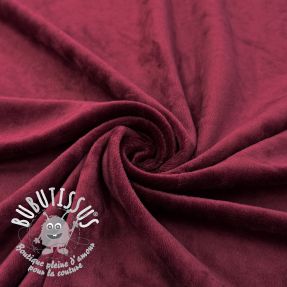  Velours  VELVET STRETCH bordeaux