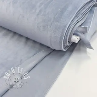  Velours  VELVET STRETCH light blue