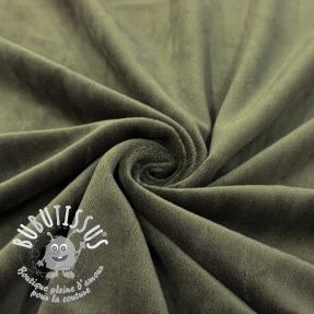  Velours  VELVET STRETCH camo green