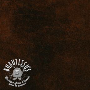 Simili cuir CUIR brun