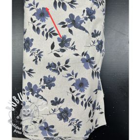 Tissu déco Linenlook Night flowers digital print 2nd class