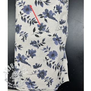 Tissu déco Linenlook Night flowers digital print 2nd class