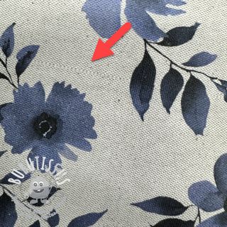 Tissu déco Linenlook Night flowers digital print 2nd class