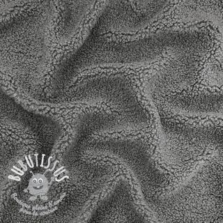 Tissu de manteau TEDDY grey