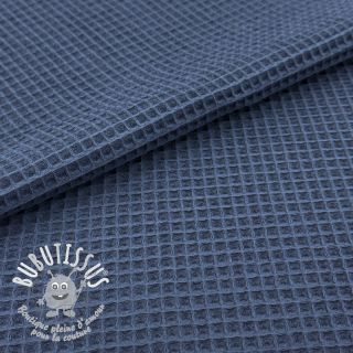 Tissu nid d’abeille dark jeans